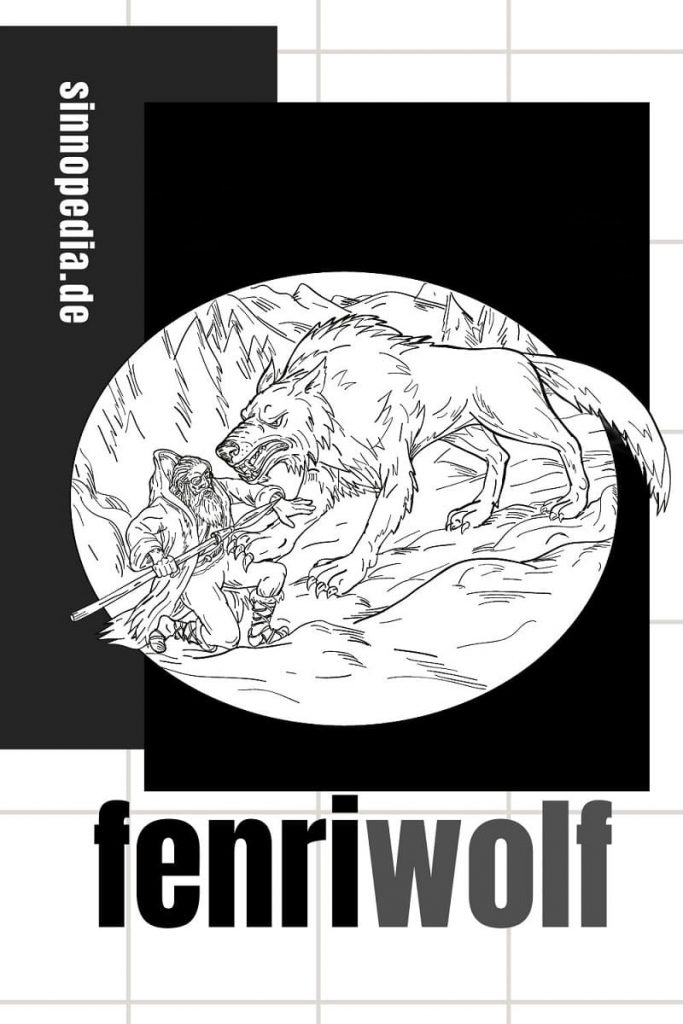 Fenriswolf pin