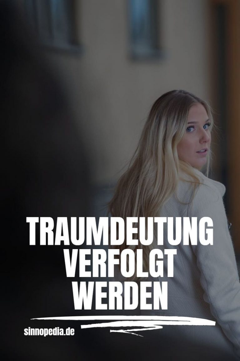 Im Traum Verfolgt Und Gejagt Werden Traumdeutung Verfolgt Werden: Ist Der Traum Eine Warnung? - Sinnopedia